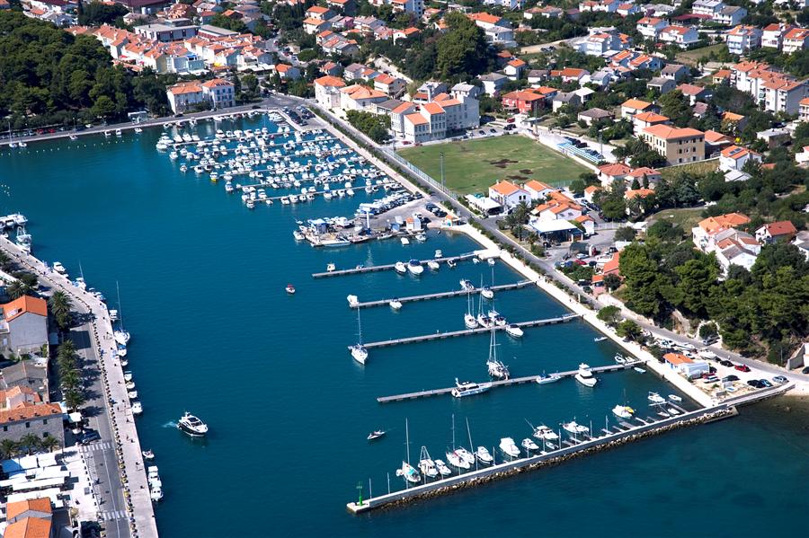 Yachthafen ACI Rab in Banjol auf der Insel Rab in Kroatien