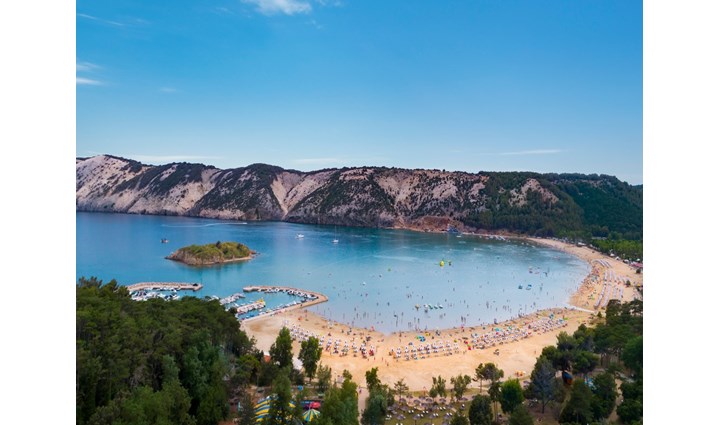 Auto camp Valamar Camping San Marino in Lopar auf der Insel Rab in Kroatien